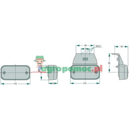 Herth & Buss Light lens | 094036
