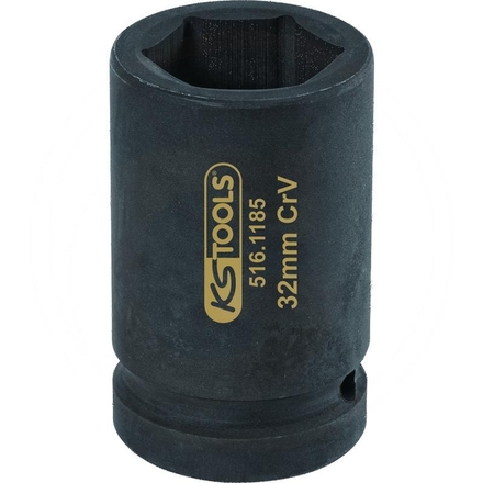 KS Tools 1" socket, hexagonal, SW32