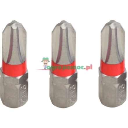 KS Tools 1/4" CHROME+ bit, colour coded, PH3