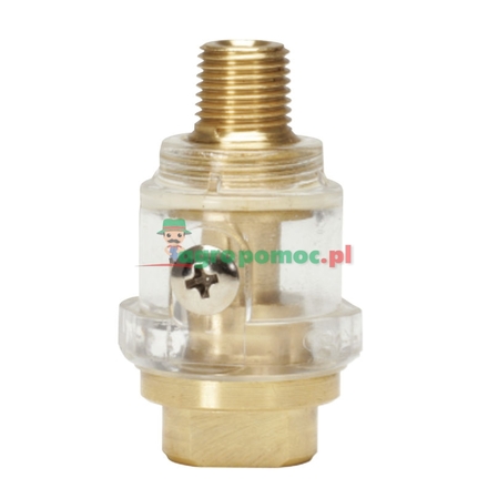 KS Tools 1/4" compressed air aux. oiler, 54mm