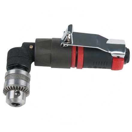 KS Tools 3/8" Pneumatic angled drill, 6,5mm chuck