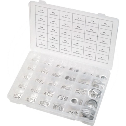 KS Tools Aluminium sealing rings assortment