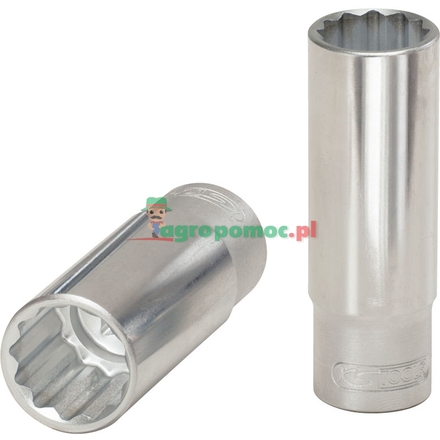 KS Tools Bi hex socket, deep, 1/2", 11/16"