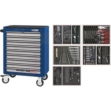 KS Tools Blue MASTER tool cabinet set, 311pcs
