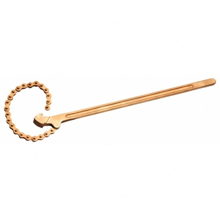 KS Tools Bronze chain pipe wrench, Ø 100mm