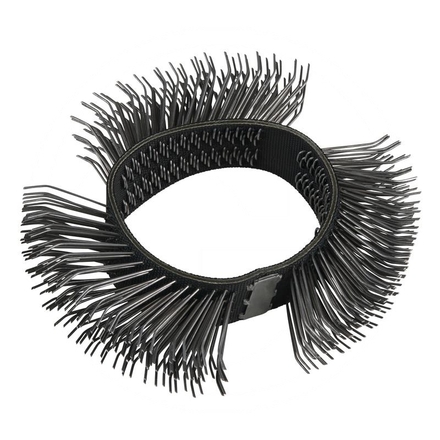 KS Tools Brushing belt, coarse, curved tips, 11 mm