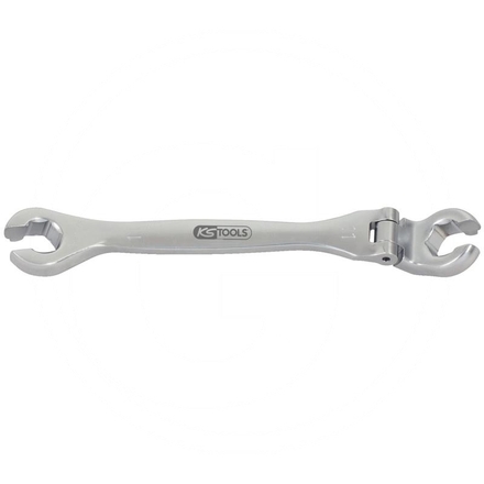 KS Tools CHROME+ flex head flare nut spanner,11mm