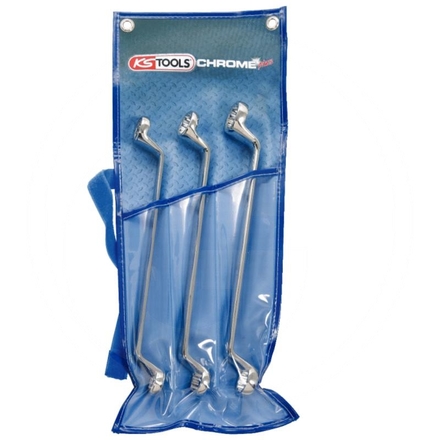 KS Tools CHROME+ ring spanner set, 3pcs, 21-32mm