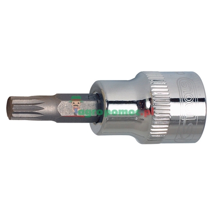KS Tools CHROME+ XZN bit socket, 1/2", M10