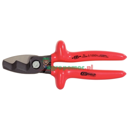 KS Tools CLASSIC 1000V dbl edge cable shear,200mm