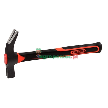 KS Tools Claw hammer, fiberglas handle, 700g