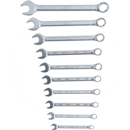KS Tools Combi spanner set offset,10 pcs,8-22mm
