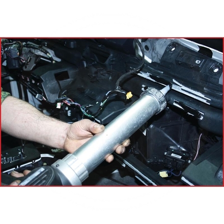 KS Tools Cordless cartridge gun, 310ml, 2 batteries