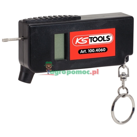 KS Tools Digital tyre pressure + tread gauge