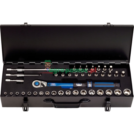 KS Tools ERGOprec torque kit, 40pcs, 3/8", 5-50Nm