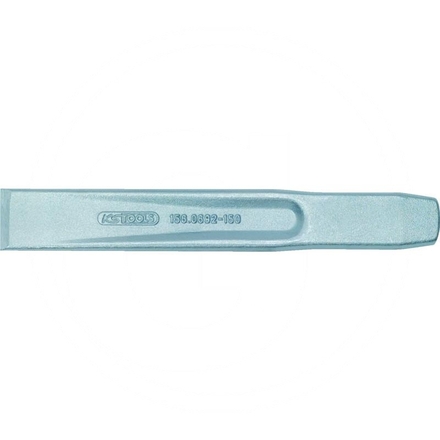 KS Tools Flat chisel, oval, 150mm