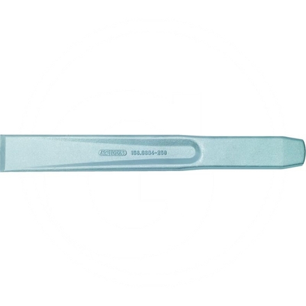 KS Tools Flat chisel, oval, 250mm