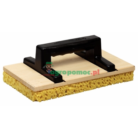 KS Tools Float wood, square with foam, 180x330mm
