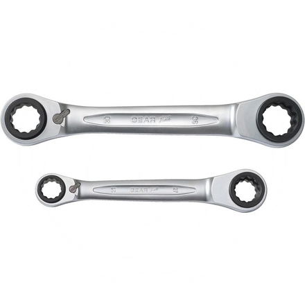KS Tools GEAR+ 4in1 spanner set, 2pcs