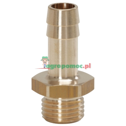KS Tools Hose connector, male thread, 45°, 13x7mm