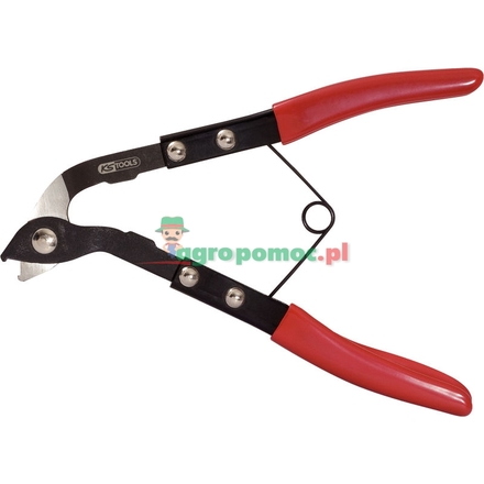 KS Tools Hose strap cutter,angled, 220mm