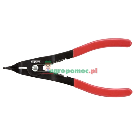 KS Tools Locking ring plier, corrugated tips,20mm