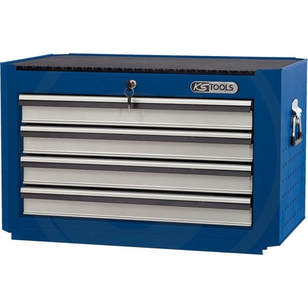 KS Tools MASTER, blue top box,4 drawer