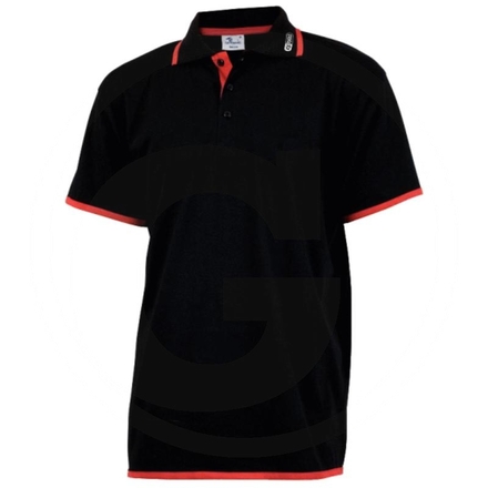 KS Tools Polo-shirt, black, XXXL