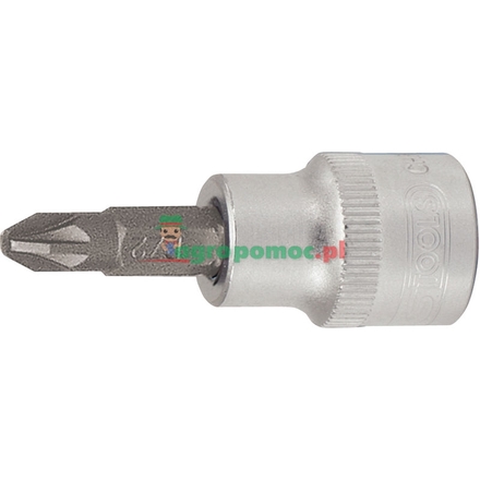 KS Tools POZIDRIV® bit socket, 1/2", PZ2