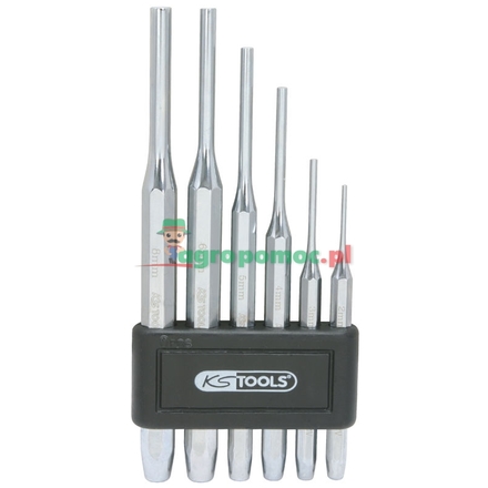 KS Tools Punch set, 6pcs