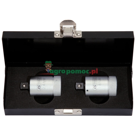 KS Tools Torque limiter adaptor set, 2pcs, 3/8"