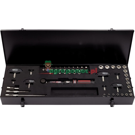 KS Tools ULTIprec torque kit, 42pcs, 3/8", 5-50Nm