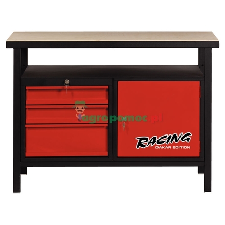 KS Tools Workbench, 3 drawers+1 door