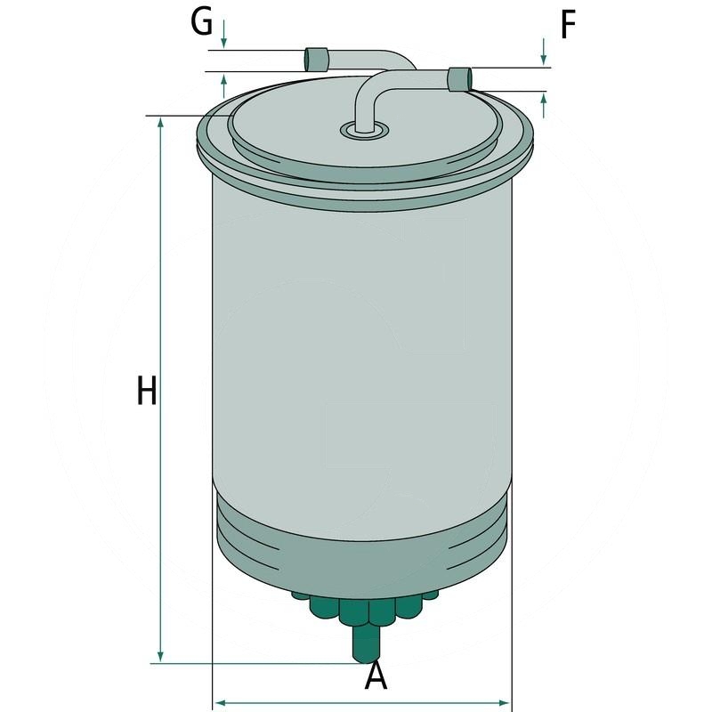 MANN Fuel filter | 1135482