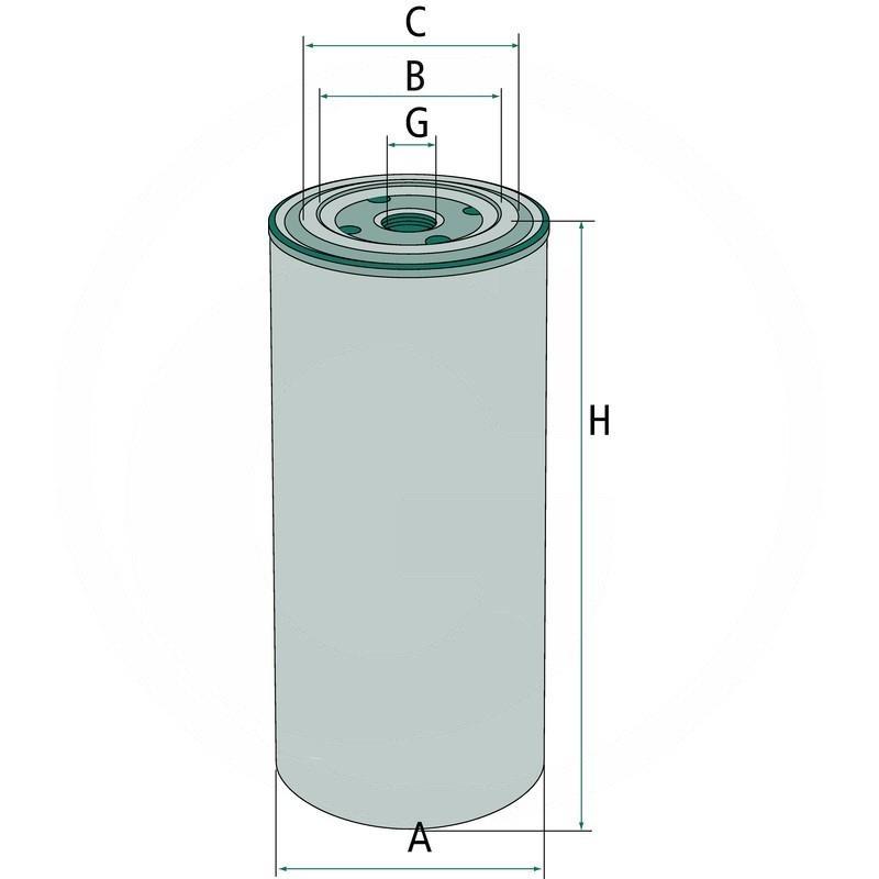 MANN Hydraulic / transmission oil filter | HC 9