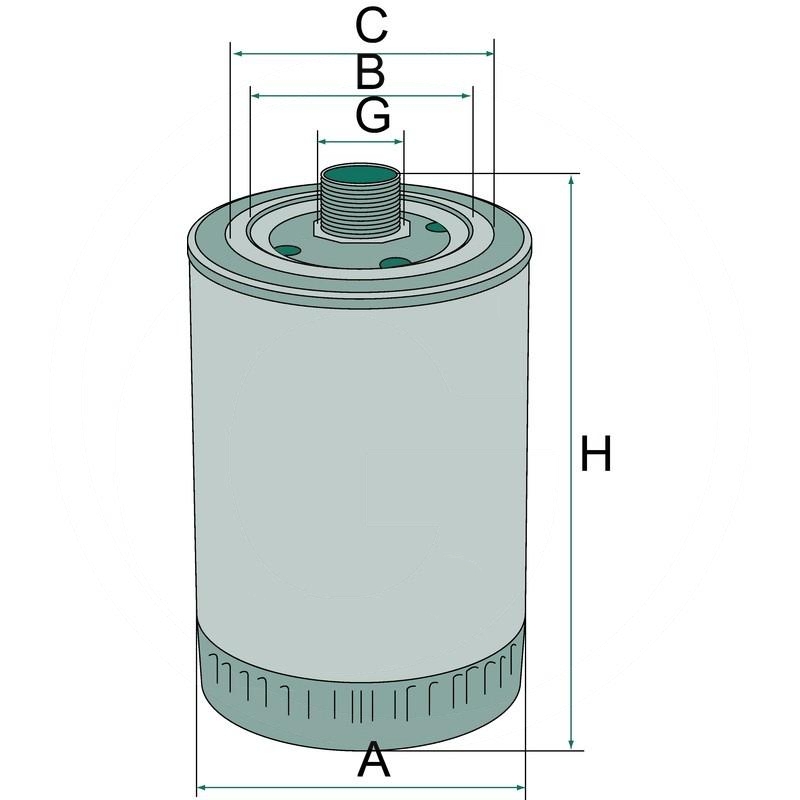 MANN Hydraulic / transmission oil filter | HC 10