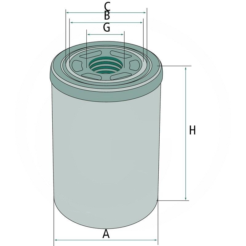 MANN Hydraulic / transmission oil filter | 108-1153