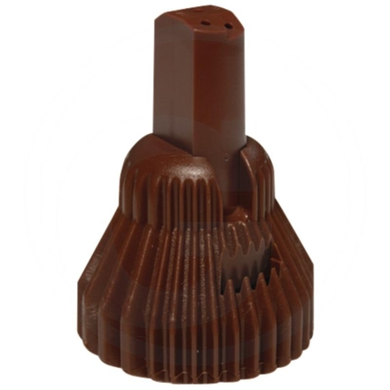 nozal Liquid fertiliser nozzle KWIX 5-jet Brown