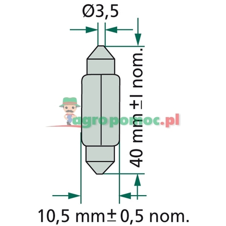 Philips Festoon bulb