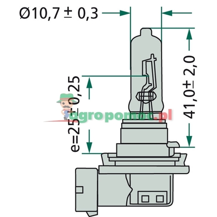 Philips Halogen bulb H9