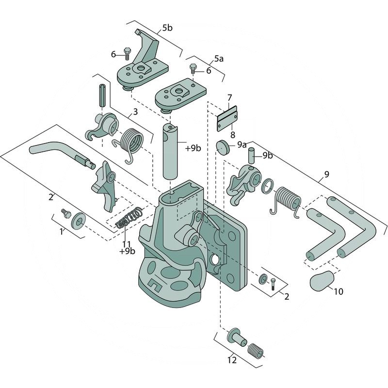 Rockinger Repair Kit release lever