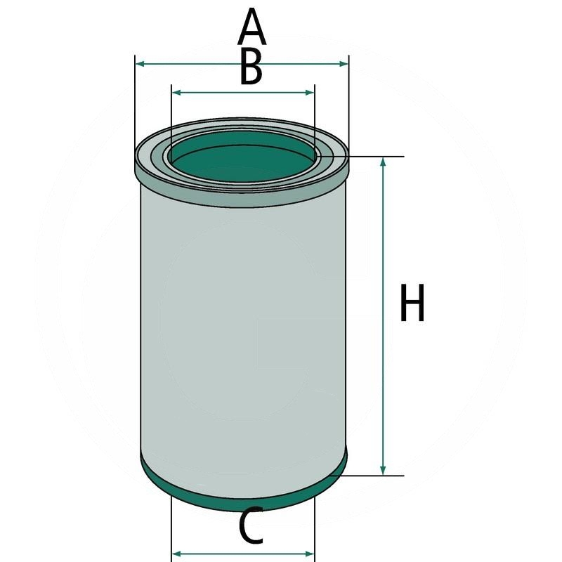 Secondary air filter