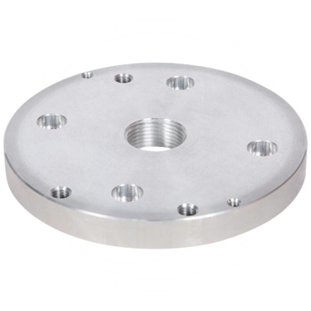 Tipping valve mounting plate