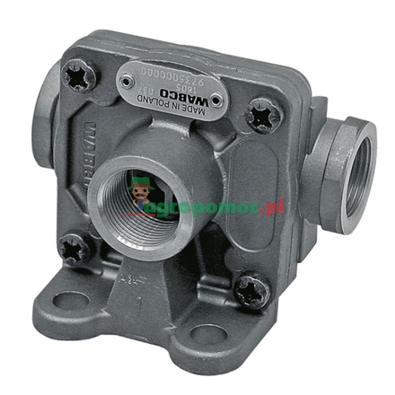 WABCO Quick release valve | 9735000000,  AL154951 John Deere,  82033387 New Holland