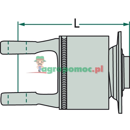 Weasler Overrunning clutch