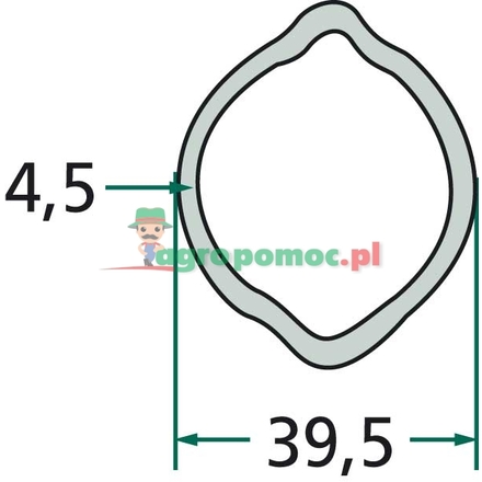 Weasler Profile pipe 3 m
