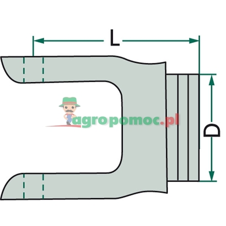 Weasler Profile yoke | 204026851