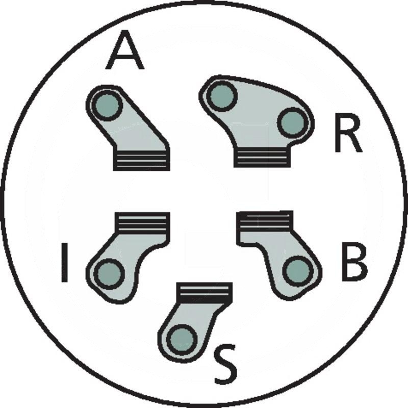 Ignition lock 2683R (18270091) Spare parts for agricultural machinery