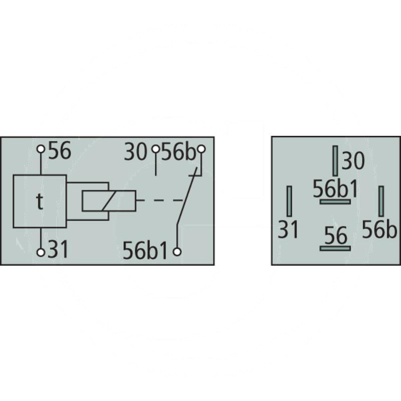 Bosch Time delay relay (2500335330802) Spare parts for agricultural