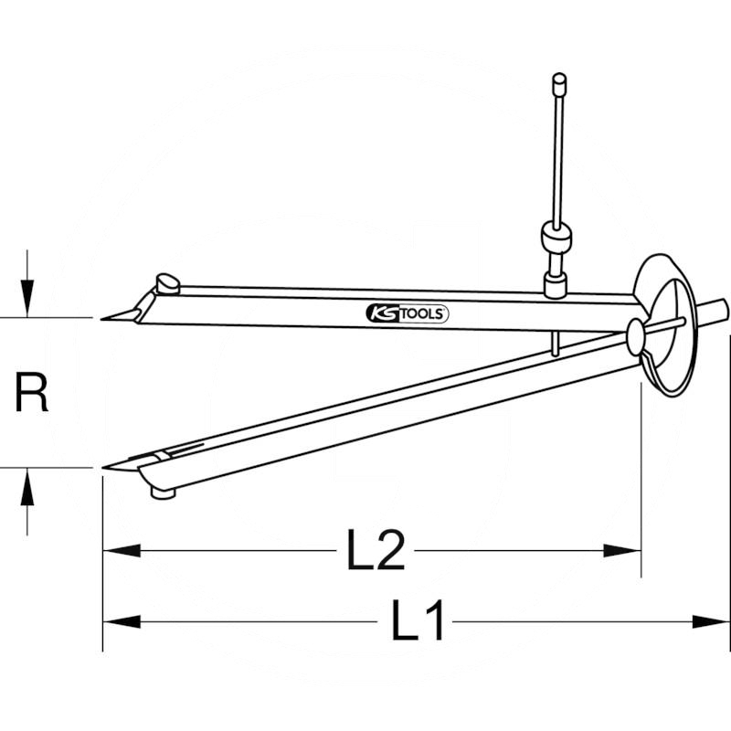8 Inch 200mm Precision Spring Outside Inside Joint Calipers & Dividers